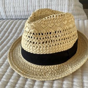 Straw hat from J Crew.